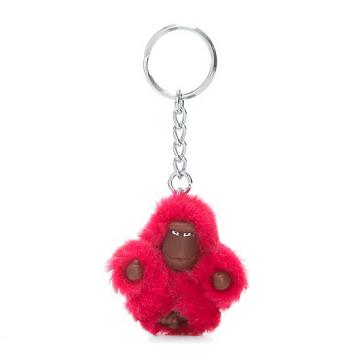 Kipling Sven Extra Small Iconic Monkey Keychain Accessories True Pink | AU 1977VR